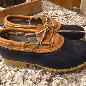 LLBean Boots Rubber Moc